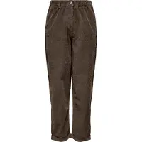 ONLY Pantalón 'ONLFLORA' chocolate