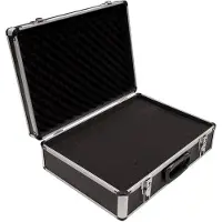 Peaktech 7310, maletín robusto para instrumentos de medición, con espuma de poliestireno expandido, dimensiones 460 x 330 x 150 mm, resistente a golpes, protegido contra salpicaduras y con cierre