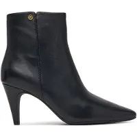 Michael Kors para mujer. 40F6DNME5L Botines de piel Daniela Heeled negro (9.0), 5 a 8cm, Ninguno, Casual, outlet 2026.