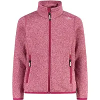 CMP - Girl's Jacket Jacquard Knitted - Forro polar size 116, fucsia