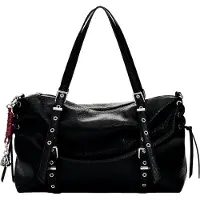 Desigual , Bolso Shopping Grande, Poliuretano, Negro, U