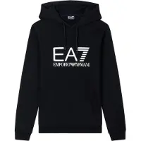 EA7 para hombre. 7M001413_AF22266 Sudadera Core Identity negro (M), Casual, Deportivo, Algodón, Sportswear, Multideporte, Manga corta, o
