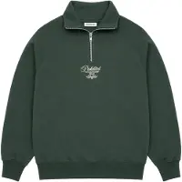 Prohibited Sudadera 'College Days' verde / blanco