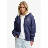 Superdry Sudadera Con Cremallera Luxe Fur Lined
