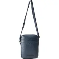 Calvin Klein Bolso de hombro azul oscuro / piedra