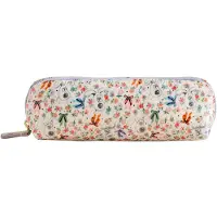 Cath Kidston Estuche 'Wallace and Gromit' ecru / azul claro / naranja oscuro / negro