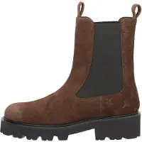 JOOP! Botas Chelsea 'Velluto Stampa Mariana' marrón oscuro
