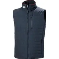 Helly Hansen para hombre. 30377 Chaleco aislante Crew Insulator azul marino (4XL), Casual, Poliéster, outlet 2026.
