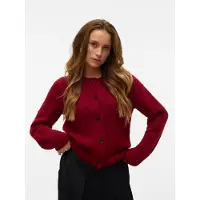Vero Moda Cárdigan 'VMNovah' burdeos