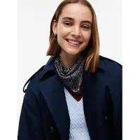 Tommy Hilfiger Chal marino / rojo oscuro / blanco