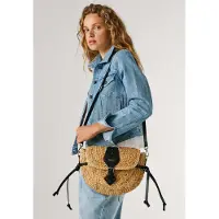Pepe Jeans Bolso de hombro 'Saddie Coast' arena / negro