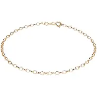 Vanlere Pulsera 'Fußkettchen aus 375 Gelbgold' oro