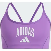 Adidas adidasSUJETADOR DE ENTRENAMIENTO DIARIO CON DISEÑO TIPOGRÁFICO DE ESTILO UNIVERSITARIO ESSENTIALS 152 Active Purple / Crystal Sky Niño