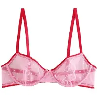 Next Sujetador rosa / rojo