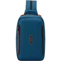 Roncato Bolso de hombro azul denim