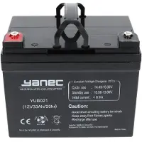 YANEC Batería Loodaccu, 12V, 33Ah