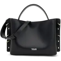 Tous para mujer. 2002378751 Bandolera M Jewerly Studs negro (OSFA), Casual, Poliuretano, outlet 2026.