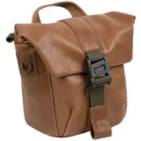 Wotancraft Pilot Travel Bolsa de cámara 2L – Cuero Marrón