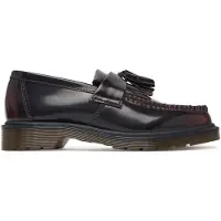 Dr. Martens para hombre. 14573601 Mocasines de piel Adrian granate (36), Plano, Ninguno, Casual, Burdeos, outlet 2026.