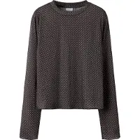 Name it Camiseta 'NKFLIKKA' chocolate / blanco