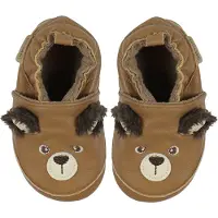 En fant Zapatillas de casa crema / caramelo / marrón oscuro