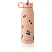 Liewood Recipiente termo 'Falk' verde oscuro / rosa pastel / negro