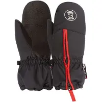 TROLLKIDS - Kid's Troll Mitten - Guantes size 4 - 6-7 Years, gris/negro