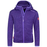 TROLLKIDS - Girl's Jondalen Jacket XT - Forro polar size 128, morado