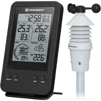 Bresser Anemómetro/medidor De Viento Profesional 3 En 1