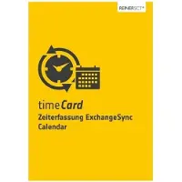 Reiner SCT ReinerSCT: Intercambio de tarjetas de tiempo, sincronización de calendario. Licencia para 50 empleados