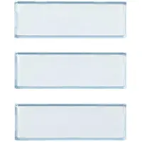 Gira 8612300 - Pulsador de 3 teclas, panel de puerta de 3 funciones, accesorios. Producto nuevo