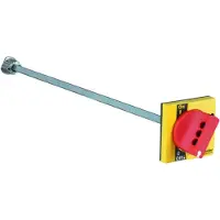 Schneider Electric , manija giratoria INS 40-160, color rojo/amarillo