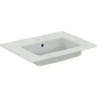 Ideal standard E066801, lavabo Eurovit, 1 pieza, con desbordamiento