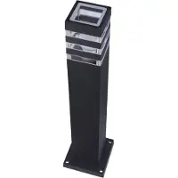 Maytoni O578FL-01B, color negro, aluminio, IP54, casquillo E27, 60 W, 360°