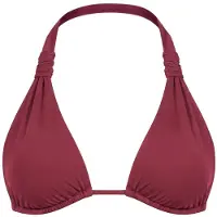 Seafolly - Collective Multi Fit Longline Tri - Parte superior de bikini size 34, rojo