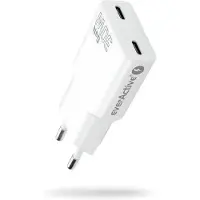 EverActive Cargador De Pared Usb-c 30w Super Slim