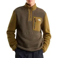 The North Face - Ropa de senderismo - M Yumiori 1/4 Zip New Taupe Green - Talla XL - Marrón
