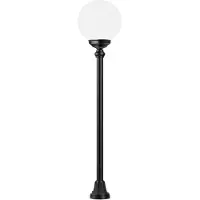 LCD Bolardo luminoso 1142, pantalla bola, negro/blanco
