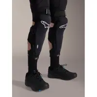Alpinestars Protectores De Rodillas A-Impact Plasma Pro Black White