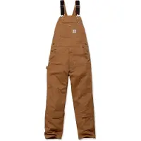 Carhartt - Bib Overall - Pantalones de ocio size 30 - Length: 34, marrón