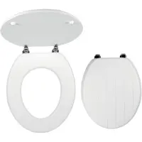 Novaservis Asiento de inodoro Ferro, blanco mate, modelo WC/PROVENCE