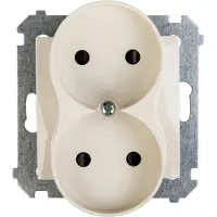 Kontakt-Simon Contactador Simon DG2MZ.01/41, color blanco, plástico, IP20, 250 V, 75 mm, 46 mm