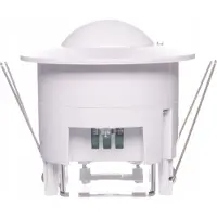 ORNO-POLSKA Sensor de movimiento para techos suspendidos, frecuencia de 5,8 GHz, 1200 W, ángulo de detección de 360°, rango de luminosidad de 3-2000 lx, color blanco, modelo OR-CR-218