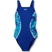 Speedo - Women's Hyperboom Splice Muscleback One Piece - Traje de baño size 40, azul