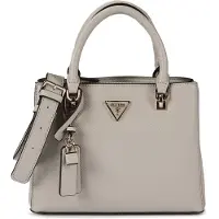 GUESS para mujer. HWZG9672050 Bolso de mano Noelle saffiano beige (OSFA), Casual, Poliuretano, outlet 2026.