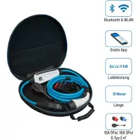 Nrg Cargador De Batería De Coche 16a 10m Set Optimal