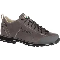 Dolomite - Zapatillas de senderismo Hombre - 54 Low FG Evo GORE-TEX Gunmetal Grey/Black de Cuero - Talla 45 2/3 - Marrón