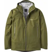 Rab - Ropa de senderismo - Namche GTX Jacket Army - Talla XL - Caqui
