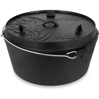 Petromax - Fire Pot - Olla size 16,1 l - ft18, gris/negro