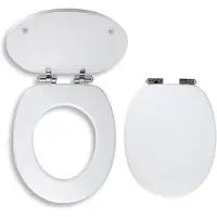 Novaservis Prestige: Asiento de inodoro Softclose, MDF, blanco (WC/SOFTMDF)
